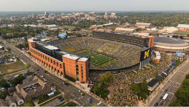 Picture of Michigan stadium